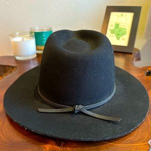 Britton XS Felt Black Hat